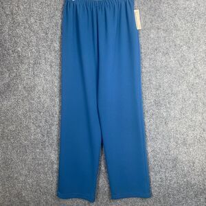 Allie Coosh Pants Womens Size 28 Blue Ocean Pull on Dress pant